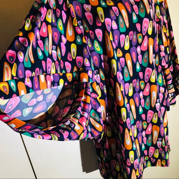 Boutique-Tracy Negoshian gumdrop Gray tunic/dress - Picture 4 of 8